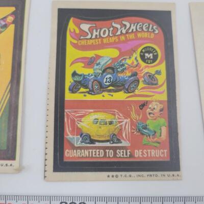 1970S WACKY PACK STICKER SET #6