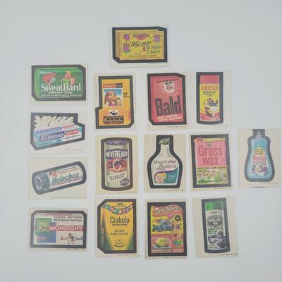 1970S WACKY PACK STICKER SET #6