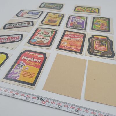 1970S WACKY PACK STICKER SET #10