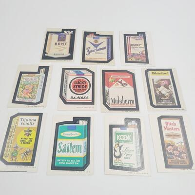 1970S WACKY PACK STICKER- CIGARETTES BUNDLE #7