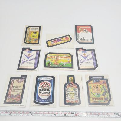 1970S WACKY PACK STICKER SET CIGARETTES & LIQUOR #8
