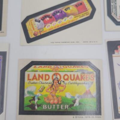 1970S WACKY PACK STICKER SET CIGARETTES & LIQUOR #8