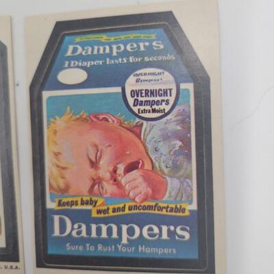 1970S WACKY PACK STICKER SET #9