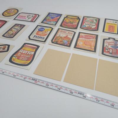 1970S WACKY PACK STICKER SET #9