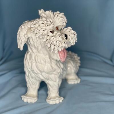 Italian Porcelain White Scottish Terrier