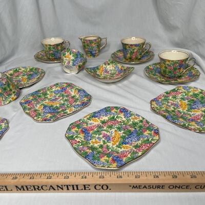 Royal Winton Somerset Tea Set from Grimwades England