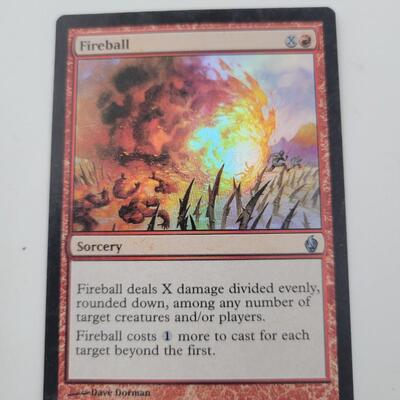MAGIC GAME W/ 1 HOLIGRAPHIC CARD SET #6