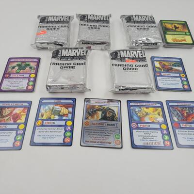 SCHOLASTIC MARVEL TRADING GAME CARDS - MANY UNOPENED