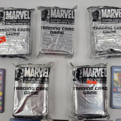 SCHOLASTIC MARVEL TRADING GAME CARDS - MANY UNOPENED