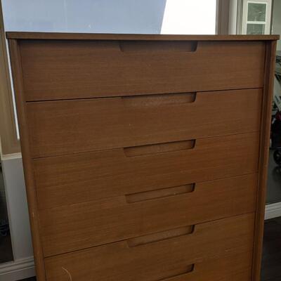 Mid Century Drexel 6 drawer Dresser