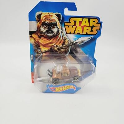 STAR WARS HOT WHEELS EWOK COLLECTORS CAR NIB