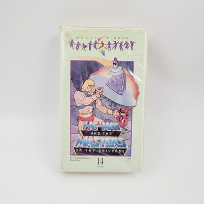 ORIGINAL VHS TAPE OF MASTER OF THE UNIVERSE VOLUME 14