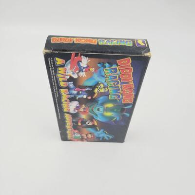 ORIGINAL DIDDY KONG RACING VHS TAPE