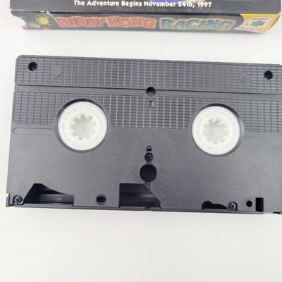 ORIGINAL DIDDY KONG RACING VHS TAPE