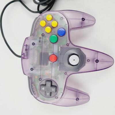 NINTENDO 64 ATOMIC PURPLE CONTROLLER