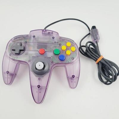 NINTENDO 64 ATOMIC PURPLE CONTROLLER