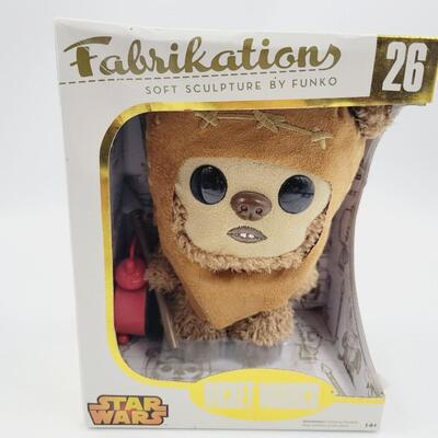 FUNKO FABRIKATIONS WICKET WARRICK PLUSH STUFFIE NIB