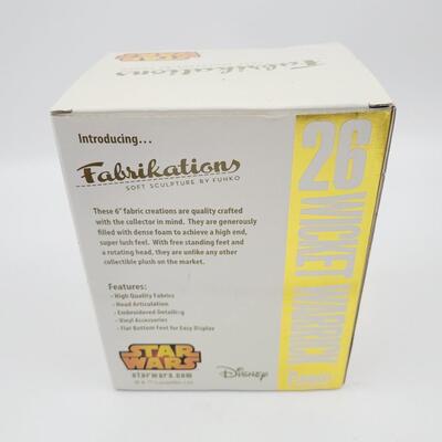 FUNKO FABRIKATIONS WICKET WARRICK PLUSH STUFFIE NIB