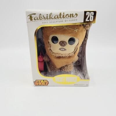 FUNKO FABRIKATIONS WICKET WARRICK PLUSH STUFFIE NIB