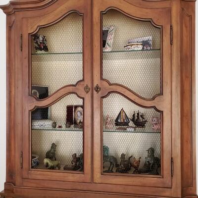 2 piece French Provincial secretary desk