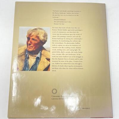 *SIGNED* 1987 â€œLANDSCAPES IN KANSAS - PAINTINGS BY ROBERT SUDLOWâ€ LARGE HARDBACK BOOK