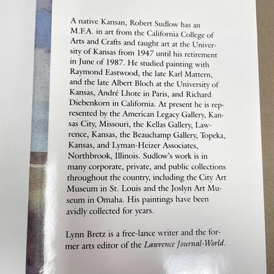 *SIGNED* 1987 â€œLANDSCAPES IN KANSAS - PAINTINGS BY ROBERT SUDLOWâ€ LARGE HARDBACK BOOK
