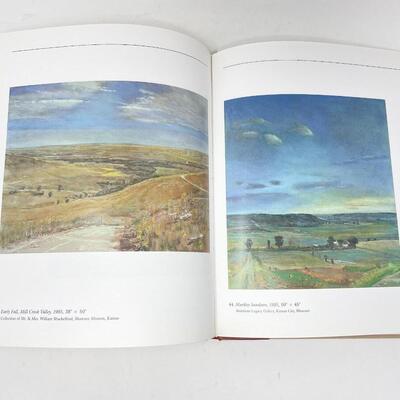 *SIGNED* 1987 â€œLANDSCAPES IN KANSAS - PAINTINGS BY ROBERT SUDLOWâ€ LARGE HARDBACK BOOK