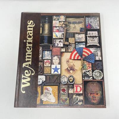 â€œWE AMERICANSâ€ LARGE HARDBACK BOOK