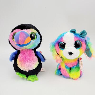 TY BEANIE BOOS - 2 PC