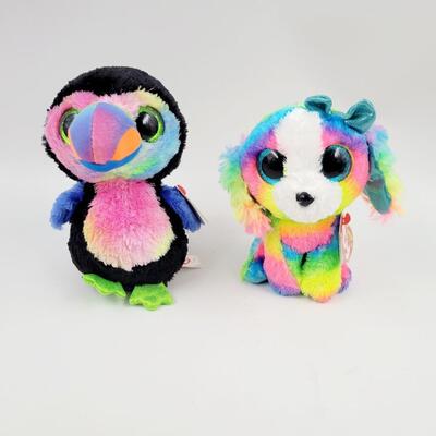 TY BEANIE BOOS - 2 PC
