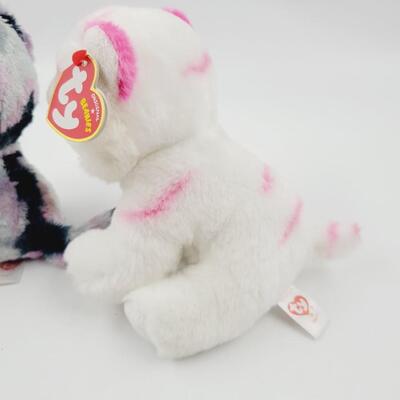 TY BEANIE BOOS - TIGER & LEMUR?