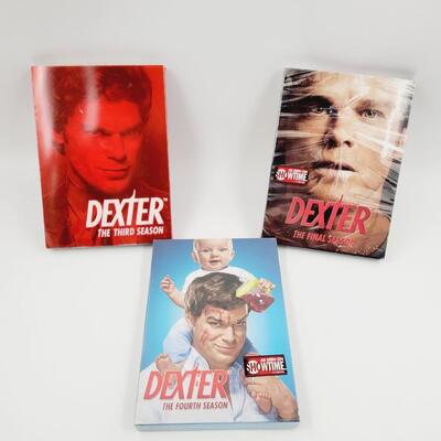 DEXTER TV SHOW DVD SETS - SEASON 3 4 & FINAL (BUT NOT SO FINAL)