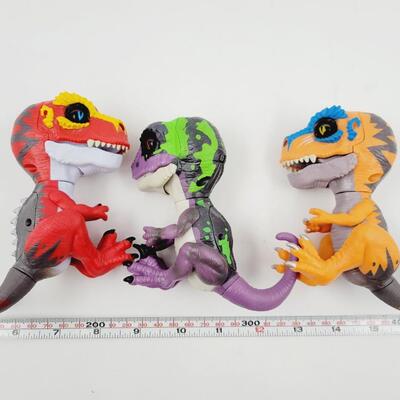 WOWWEE FINGERLING DINOSAUR BUNDLE 3 PC