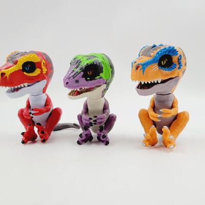 WOWWEE FINGERLING DINOSAUR BUNDLE 3 PC