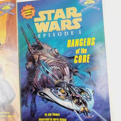 STAR WARS SET OF THREE BOOKS