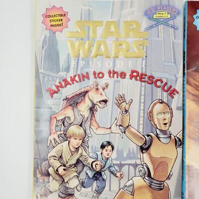 STAR WARS SET OF THREE BOOKS