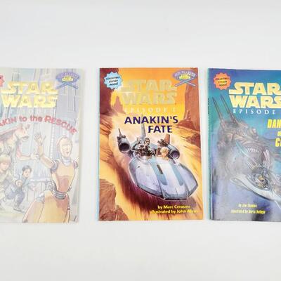 STAR WARS SET OF THREE BOOKS