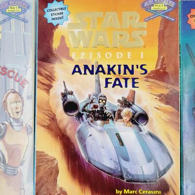 STAR WARS SET OF THREE BOOKS