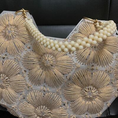 Unique plastic  hand made purse very cute