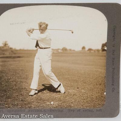 STEREOVIEW - Pro Golfer Gilbert Nichols