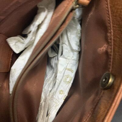 Nice brown pebbled Fossil purse