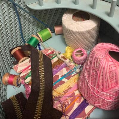 Vintage Princess sewing basket