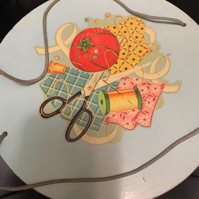 Vintage Princess sewing basket
