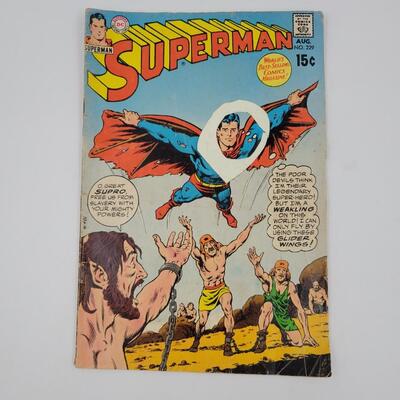 Superman #229 ORIGINAL Vintage 1970 DC Comics