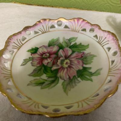 Beautiful Lefton China hand painted tea cup and saucer