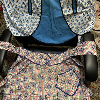 2 cute vintage aprons