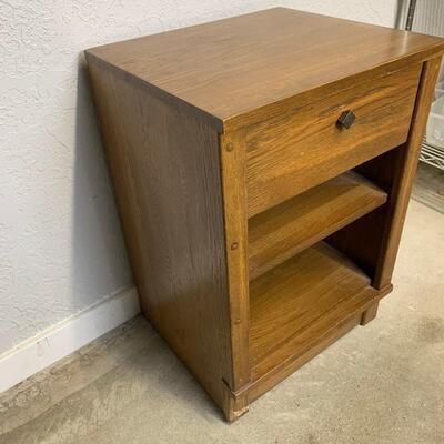 #19 Wooden Side Table / Night Stand
