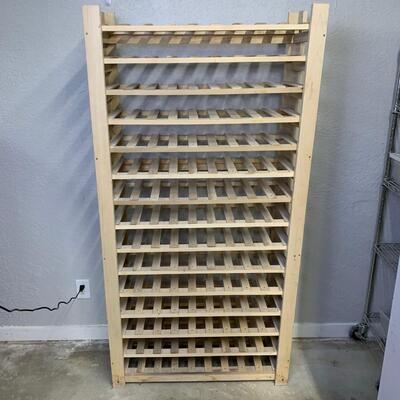 #27 Wooden Wine Rack