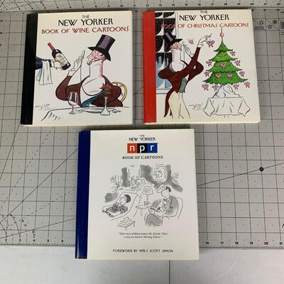 #77 The New Yorker: Books of Wine, Christmas & NPR Cartoons