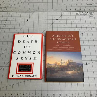 #91 The Death of Common Sense & Aristotleâ€™s Ethic Books